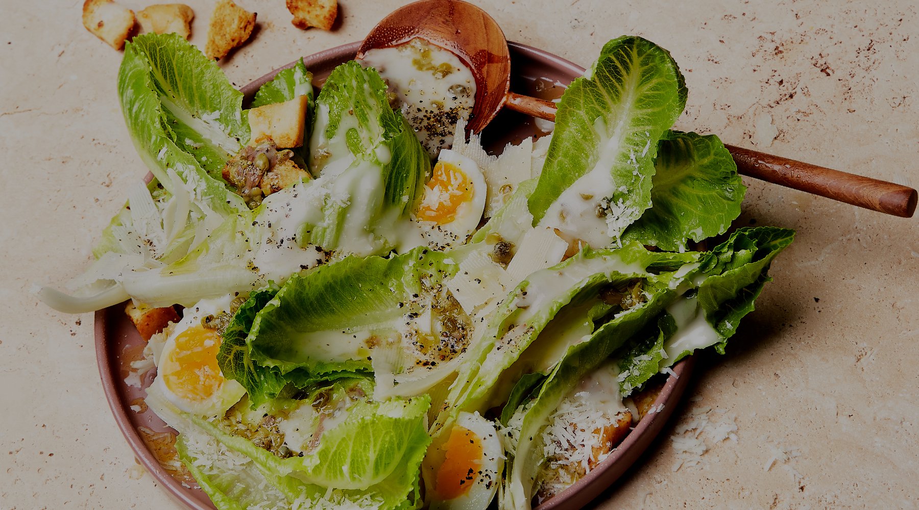 Creamy Caesar Salad 