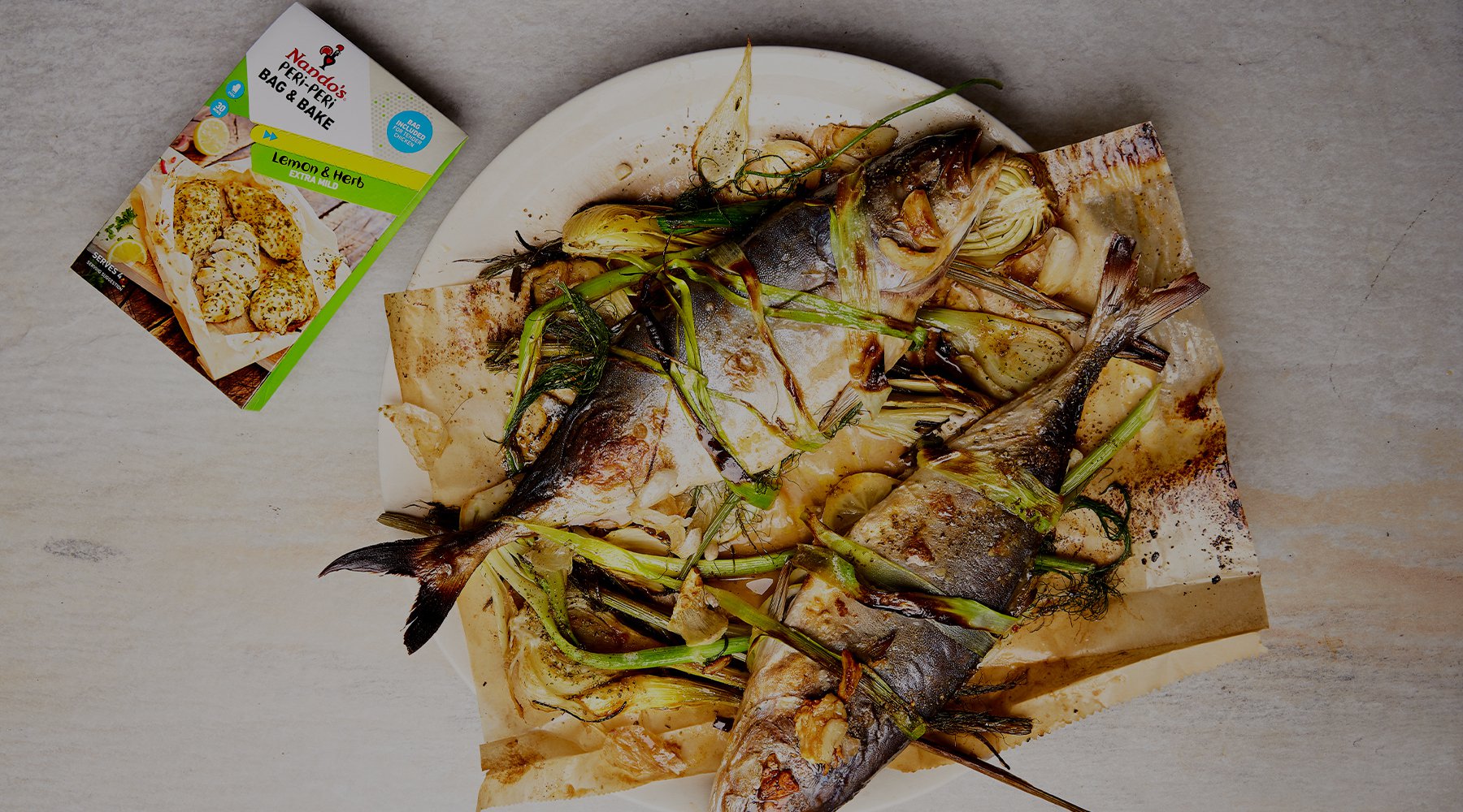 Lemon & Herb Spiced Lined Fish 